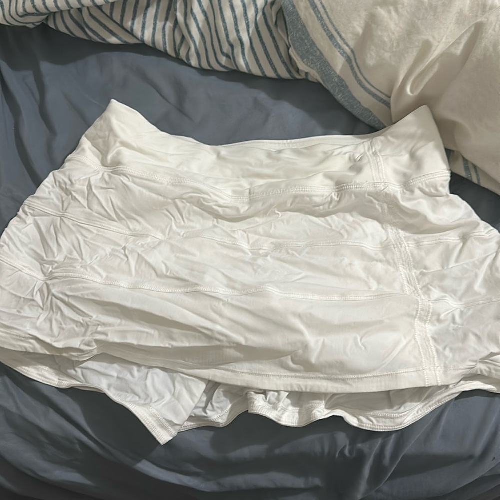 white lulu skirt